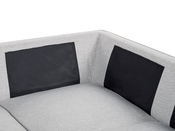 Hjørnesofa Lysegrå Hør 3 Personers Designer Blød Klassisk L formet Sofa med Chaiselong til Stue Høj Kvalitet Stofsofa