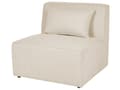 Miniatyrbilde 11 av 11: Modulær 4-seters sofa Beige Kordfløyel sofa Moderne Jumbo Cord Minimalistisk stil