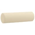 Miniatyrbillede 5 af 8: vidaXL 2-personers sofa med pyntepuder 120 cm stof cremefarvet