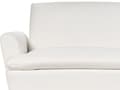 Miniatyrbild 8 av 11: Bäddsoffa Off-White sammetsklädsel 3-sits Klick-Klack Sovfunktion Gyllene metallben