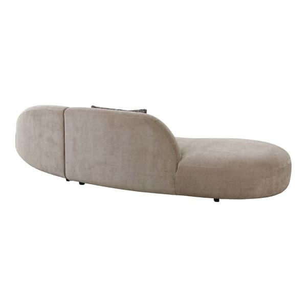 Venice sofa med 2 puter natur.