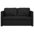 Miniatyrbillede 6 af 11: vidaXL 2-i-1 sovesofa 112x174x55 cm stof sort