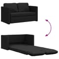 Miniatyrbillede 9 af 11: vidaXL 2-i-1 sovesofa 112x174x55 cm stof sort