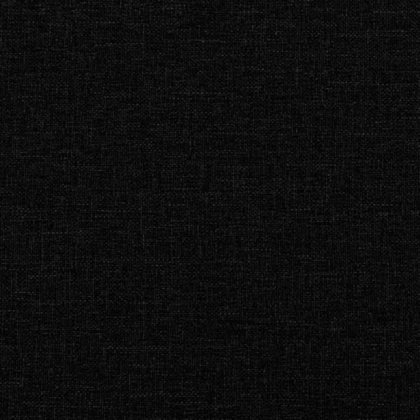 vidaXL Golvbäddsoffa 2-i-1 svart 112x174x55 cm tyg
