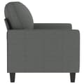Miniatyrbillede 3 af 8: vidaXL 2-personers sofa 120 cm stof mørkegrå