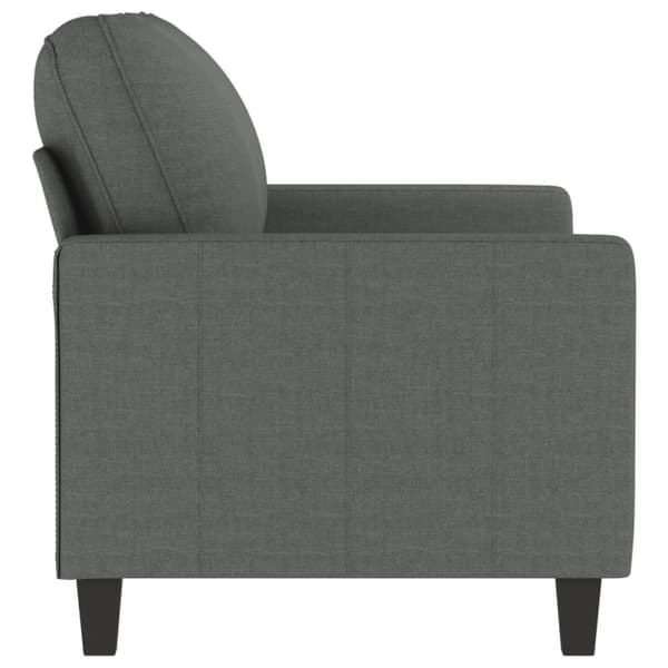 vidaXL 2-personers sofa 120 cm stof mørkegrå