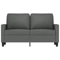 Miniatyrbillede 2 af 8: vidaXL 2-personers sofa 120 cm stof mørkegrå
