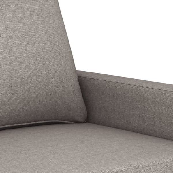 vidaXL lænestol 60 cm stof gråbrun