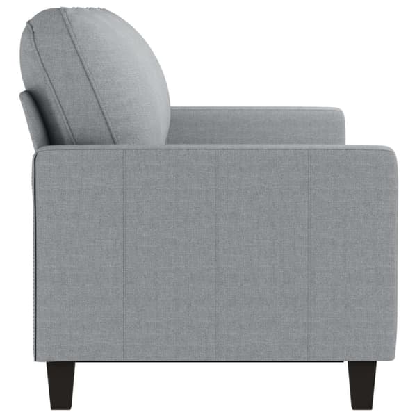 vidaXL 3-personers sofa 180 cm stof lysegrå
