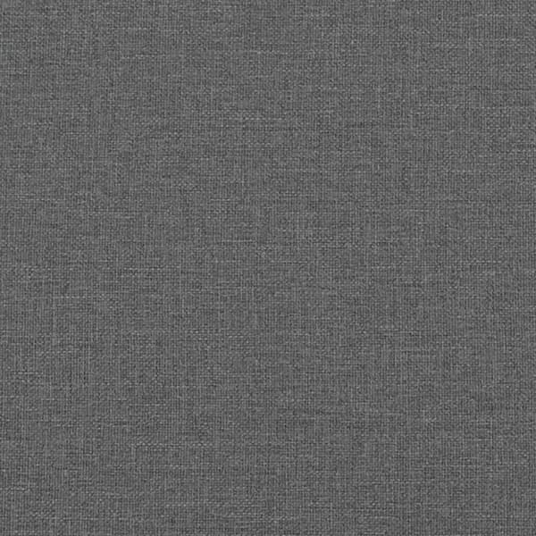 vidaXL Golvbäddsoffa 2-i-1 mörkgrå 112x174x55 cm tyg