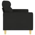 Miniatyrbillede 4 af 8: vidaXL 3-personers sofa 180 cm stof sort