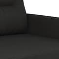 Miniatyrbillede 6 af 8: vidaXL 3-personers sofa 180 cm stof sort