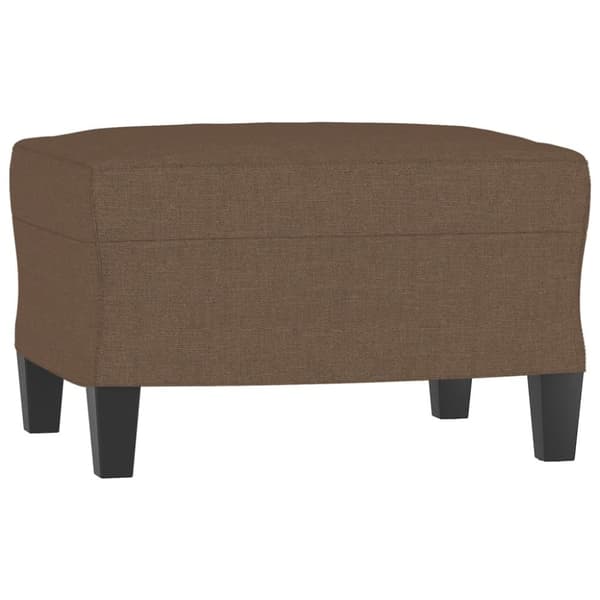 vidaXL sofasæt 4 dele med hynder stof brun