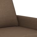 Miniatyrbillede 7 af 10: vidaXL sofasæt 4 dele med hynder stof brun