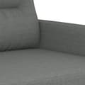Miniatyrbillede 7 af 10: vidaXL sofasæt 4 dele med hynder stof mørkegrå
