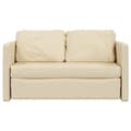Miniatyrbillede 5 af 11: vidaXL 2-i-1 sovesofa 112x174x55 cm stof creme