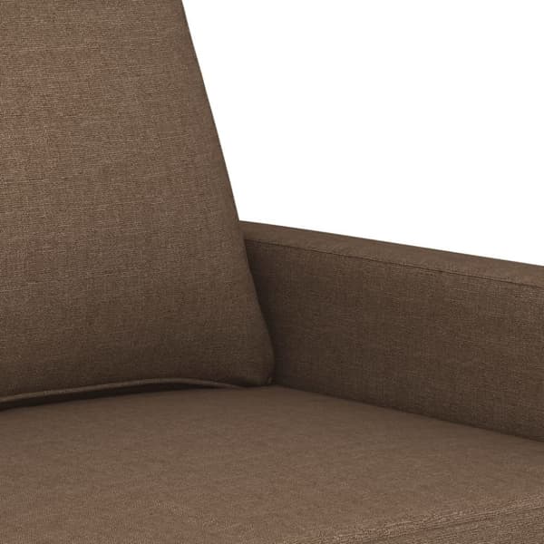 vidaXL 2-personers sofa 140 cm stof brun