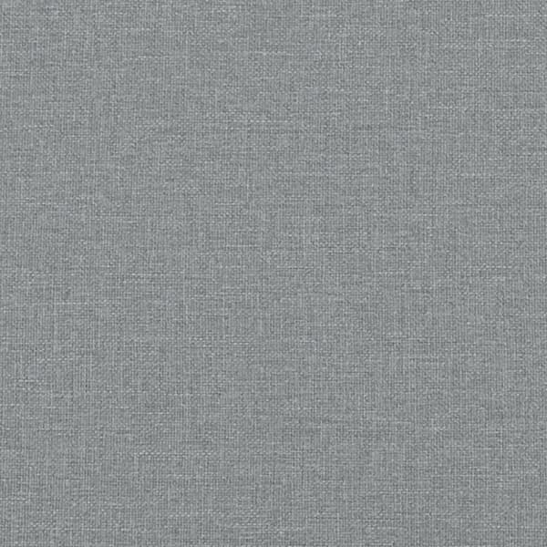 vidaXL Golvbäddsoffa 2-i-1 ljusgrå 112x174x55 cm tyg