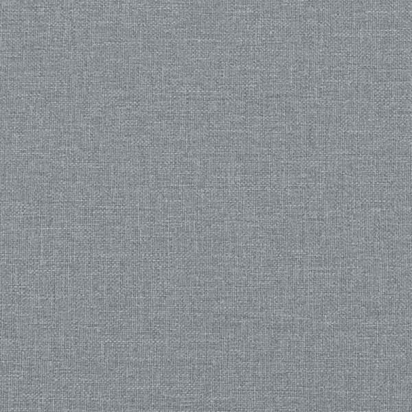 vidaXL Golvbäddsoffa 2-i-1 ljusgrå 112x174x55 cm tyg