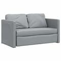 Miniatyrbillede 5 af 11: vidaXL 2-i-1 sovesofa 112x174x55 cm stof lysegrå