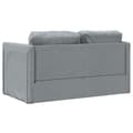 Miniatyrbillede 8 af 11: vidaXL 2-i-1 sovesofa 112x174x55 cm stof lysegrå