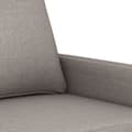 Miniatyrbillede 6 af 8: vidaXL 2-personers sofa 140 cm stof gråbrun