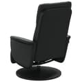 Miniatyrbild 4 av 9: vidaXL Reclinerfåtölj med fotstöd svart konstläder