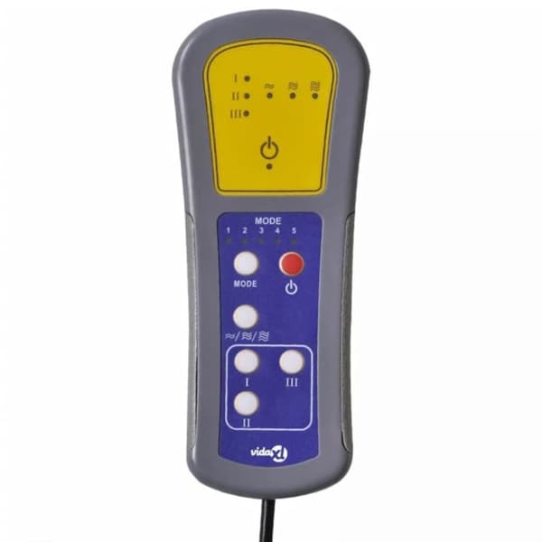 vidaXL massagestol kunstlæder cappuccino