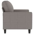 Miniatyrbillede 4 af 8: vidaXL 2-personers sofa 120 cm stof gråbrun
