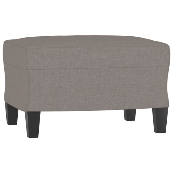 vidaXL sofasæt 3 dele med hynder stof gråbrun