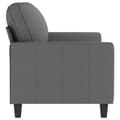 Miniatyrbillede 3 af 8: vidaXL 2-personers sofa 140 cm stof mørkegrå
