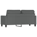 Miniatyrbillede 4 af 8: vidaXL 2-personers sofa 140 cm stof mørkegrå