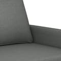 Miniatyrbillede 5 af 8: vidaXL 2-personers sofa 140 cm stof mørkegrå