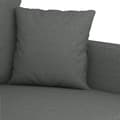 Miniatyrbillede 7 af 10: vidaXL sofasæt 4 dele med puder stof mørkegrå