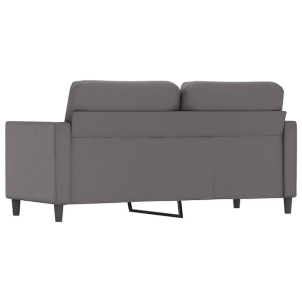vidaXL 2-personers sofa 140 cm kunstlæder grå