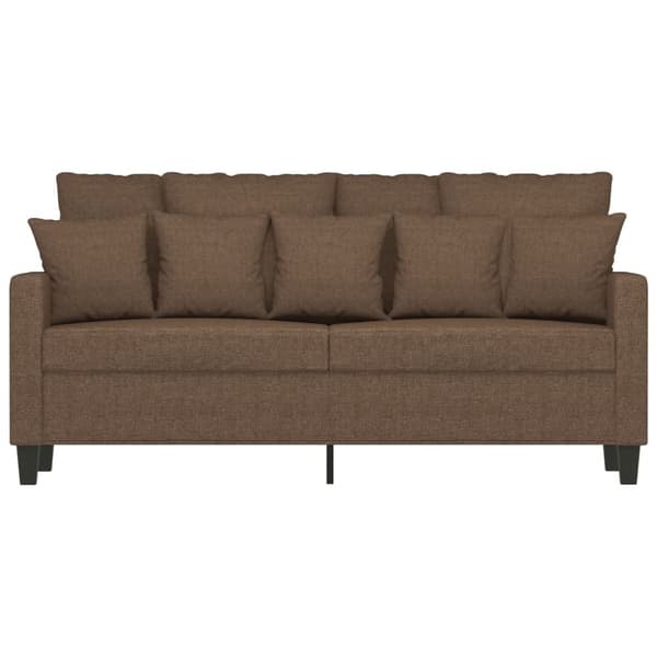 vidaXL 2-personers sofa 140 cm stof brun