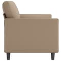 Miniatyrbillede 3 af 8: vidaXL 3-personers sofa 180 cm kunstlæder cappuccino