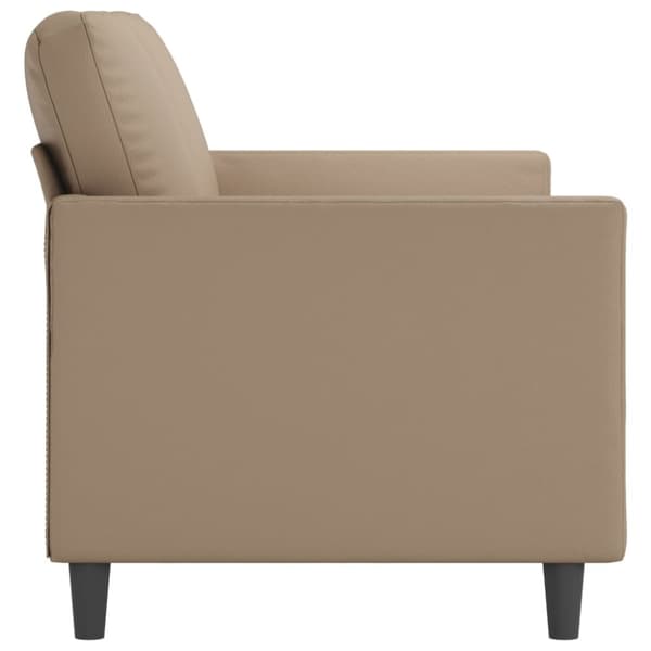 vidaXL 3-personers sofa 180 cm kunstlæder cappuccino