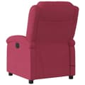 Miniatyrbillede 5 af 9: vidaXL massagestol velour vinrød