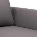 Miniatyrbillede 6 af 10: vidaXL sofasæt 4 dele med hynder kunstlæder grå