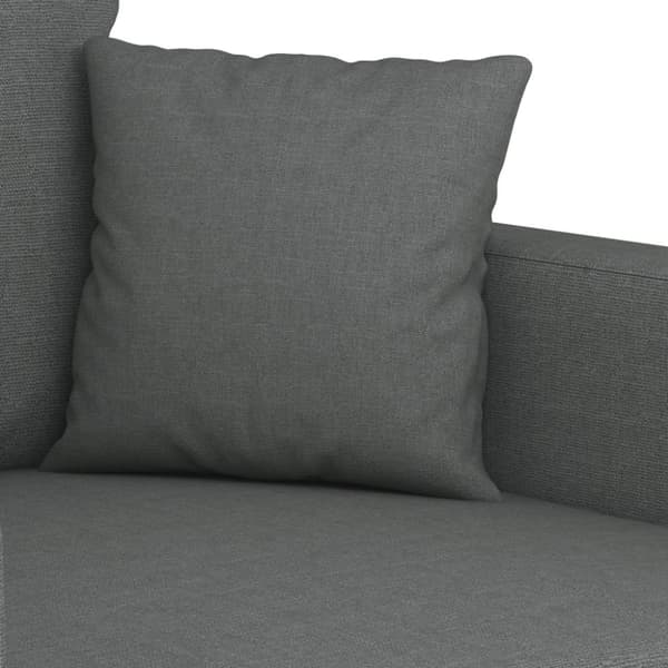 vidaXL 2-personers sofa 120 cm stof mørkegrå