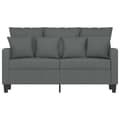 Miniatyrbillede 2 af 8: vidaXL 2-personers sofa 120 cm stof mørkegrå