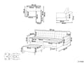 Miniatyrbillede 3 af 11: Hjørnesofa med Chaiselong Grøn Velour 4 Personers Sovesofa Open End Moderne Fodskammel Tuftet Sofa med Sovefunktion til Stue Indretning