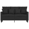 Miniatyrbillede 2 af 8: vidaXL 2-personers sofa 120 cm stof sort