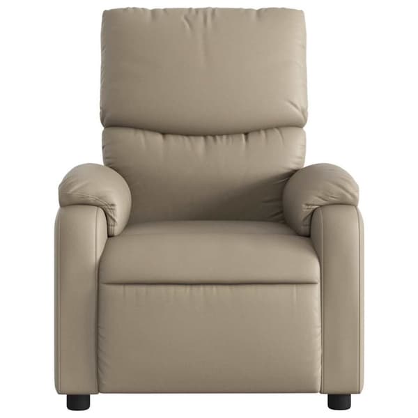 vidaXL massagestol kunstlæder cappuccino