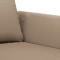 Miniatyrbillede 5 af 8: vidaXL 2-personers sofa 120 cm kunstlæder cappuccino