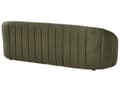 Miniatyrbillede 6 af 10: Flydersofa Mørkegrøn Velour 3 Personers Moderne Blød Sofa Designsofa til Værelse Stofsofa