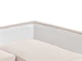 Miniatyrbilde 9 av 11: Venstrehånds hjørnesofa Polyester lys beige 4-seter Polstrede metallben Vevd stoff Polstret rygg Minimalistisk Moderne