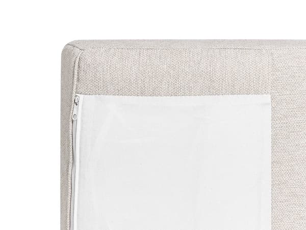 Höger hörn Soffa Polyester Ljusbeige 4-sits Möbeltapetserad Metallben Vävt tyg Kudde i ryggen Minimalistisk Modern