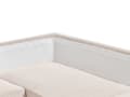 Miniatyrbild 9 av 11: Höger hörn Soffa Polyester Ljusbeige 4-sits Möbeltapetserad Metallben Vävt tyg Kudde i ryggen Minimalistisk Modern